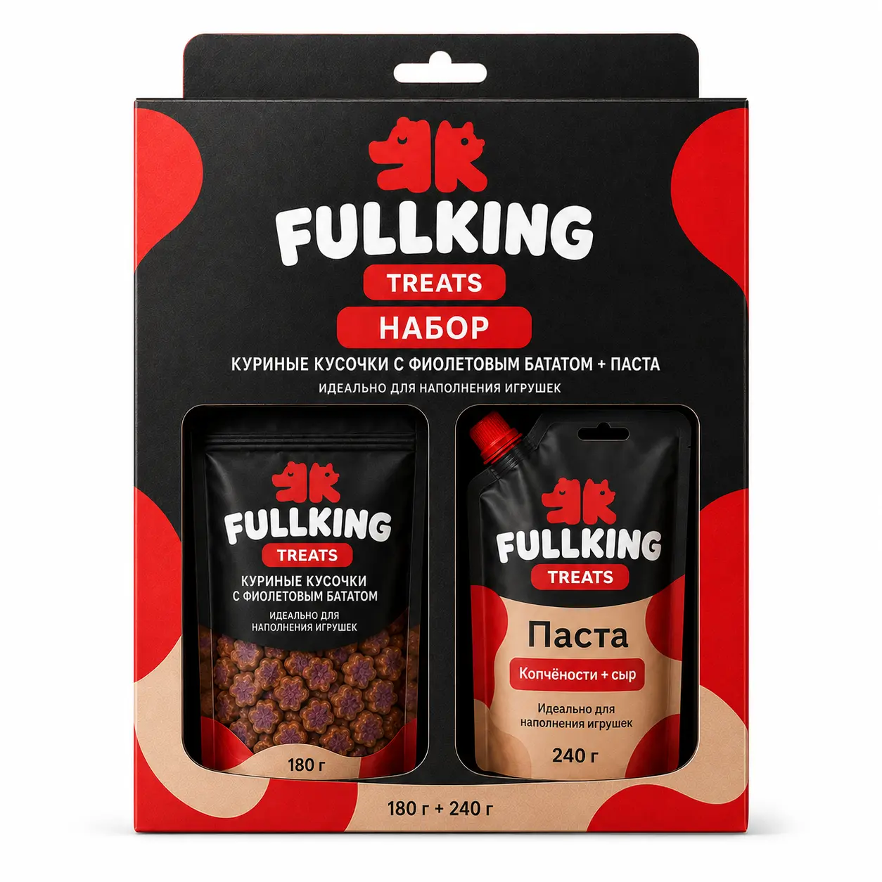 Изображение SKU FULLKING Набор · курица с бататом + паста