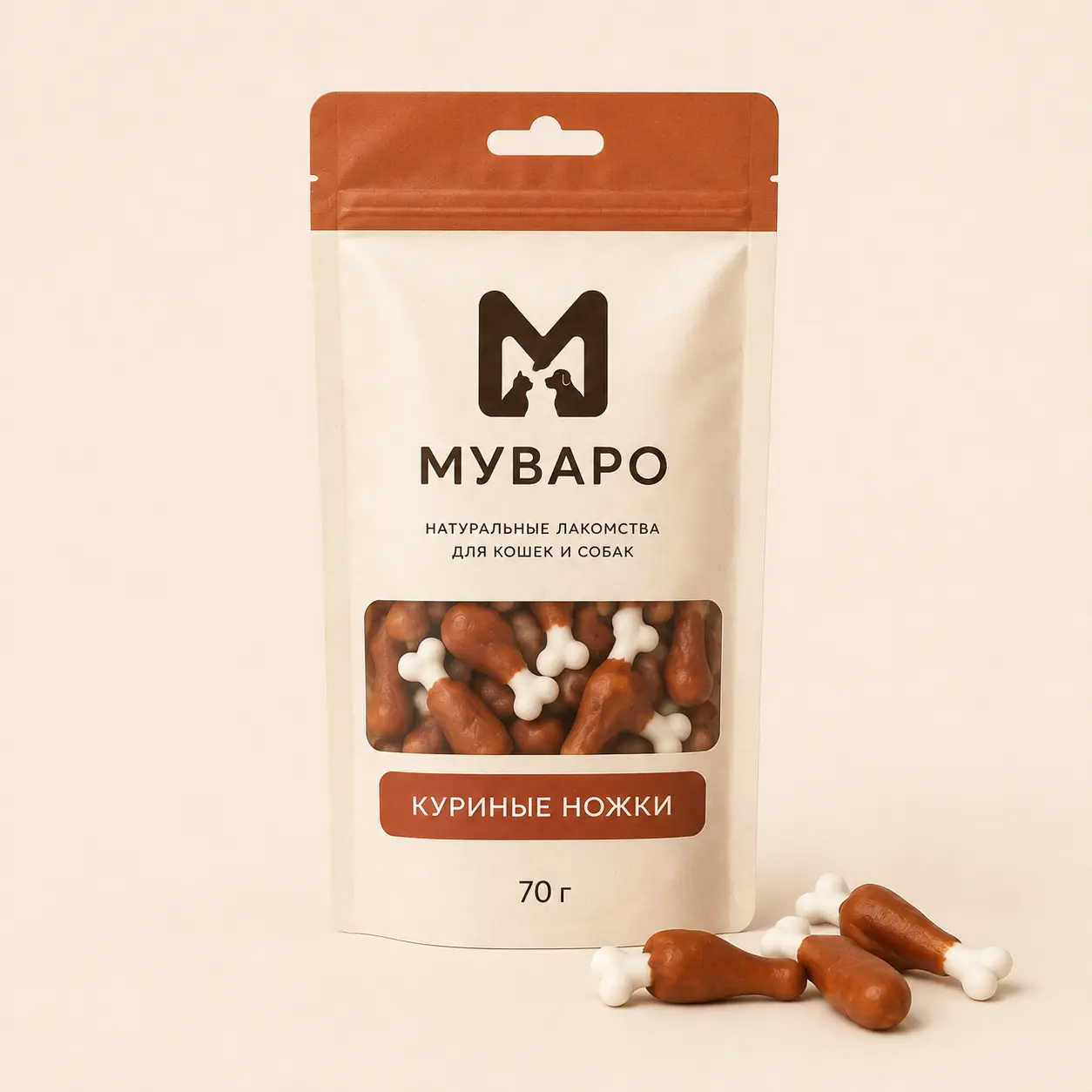 Изображение SKU MUVARO Куриные лапки · дойпак