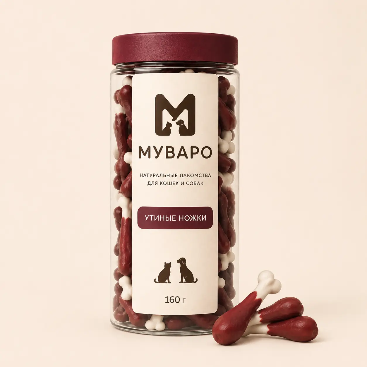 Изображение SKU MUVARO Утиные лапки · банка